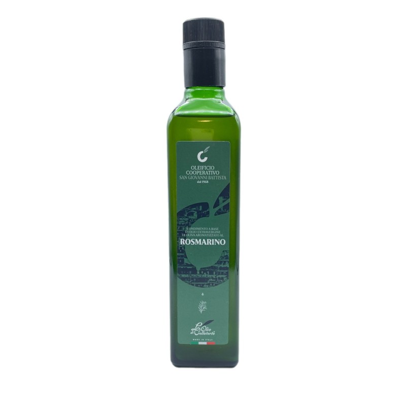 Olio extravergine aromatizzato al rosmarino