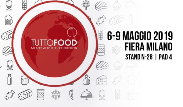 Siamo alla fiera internazionale Tuttofood 2019 Milano dal 6-9 Maggio